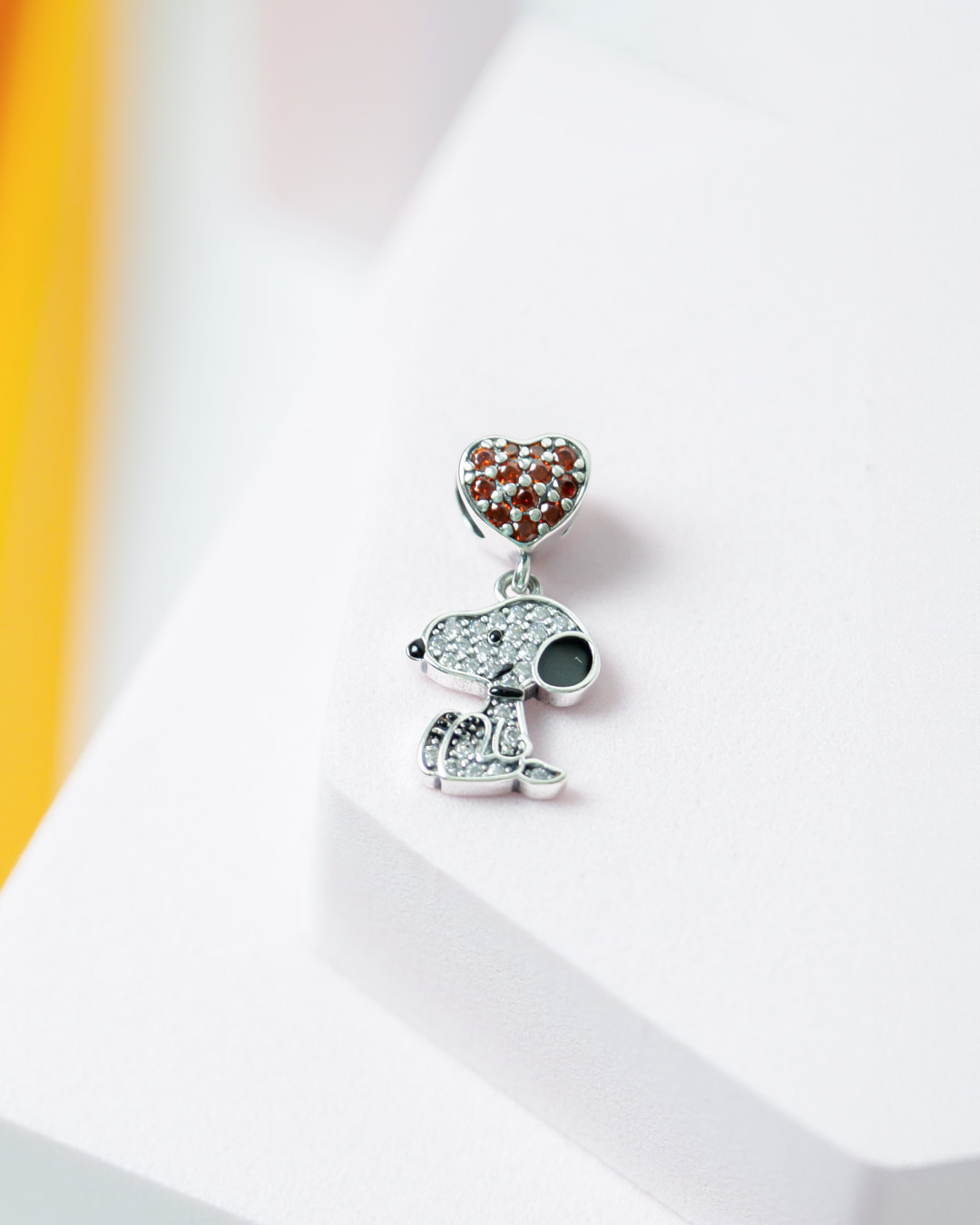 GNOCE Peanuts Halloween Snoopy Charm - 925 Sterling Silber Anhänger Für Armbänder & Halsketten